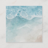 QR-Code UAWG Beach-Hochzeitstiefel scannen Begleitkarte (Rückseite)