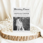 QR Code UAWG Details Zeitung Hochzeit Einladung