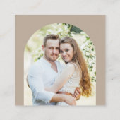 QR-Code-UAWG-Einschließkarte für einfaches Foto Begleitkarte (Rückseite)