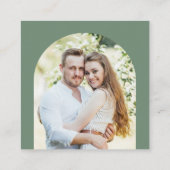 QR-Code-UAWG-Einschließkarte für einfaches Foto Begleitkarte (Rückseite)