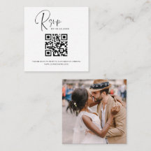QR Code UAWG Foto Wedding Website Elegant