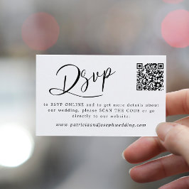 QR CODE - uAwg für Hochzeitsfotos Begleitkarte