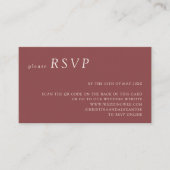 QR-Code-UAWG für Minimalistische Kupferrost Begleitkarte (Vorderseite)