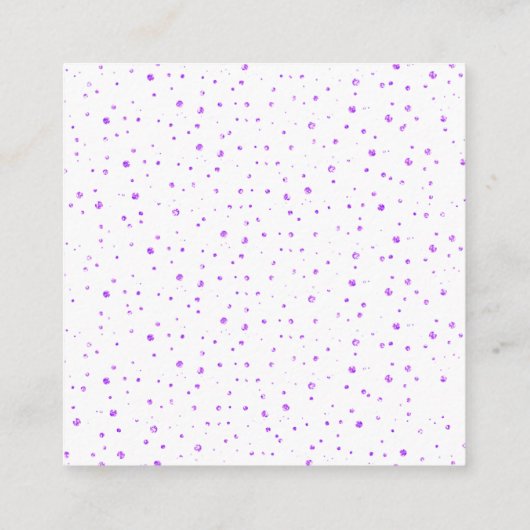 QR-Code UAWG lila Grenze und Konfetti Begleitkarte (Rückseite)