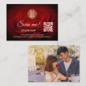 QR-Code-UAWG online für Hochzeiten Begleitkarte (Vorne/Hinten)