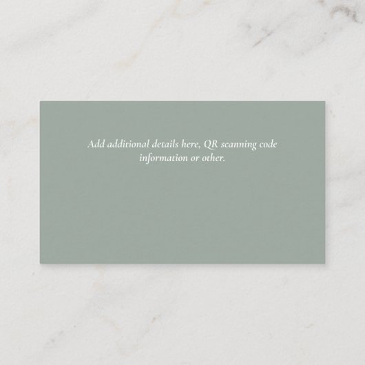 QR CODE UAWG Wedding Details Unterkunft Geschenke Begleitkarte (Rückseite)