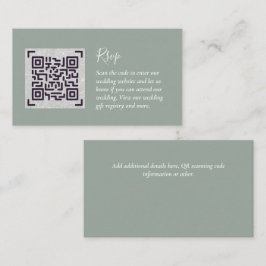 QR CODE UAWG Wedding Details Unterkunft Geschenke Begleitkarte