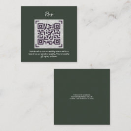 QR CODE UAWG Wedding Details Unterkunft Geschenke Begleitkarte