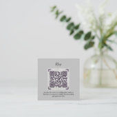 QR CODE UAWG Wedding Details Unterkunft Geschenke Begleitkarte (Stehend Vorderseite)