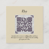 QR CODE UAWG Wedding Details Unterkunft Geschenke Begleitkarte (Vorderseite)