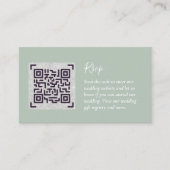 QR CODE UAWG Wedding Details Unterkunft Geschenke Begleitkarte (Vorderseite)