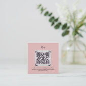 QR CODE UAWG Wedding Details Unterkunft Geschenke Begleitkarte (Stehend Vorderseite)