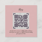 QR CODE UAWG Wedding Details Unterkunft Geschenke Begleitkarte (Vorderseite)