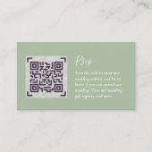 QR CODE UAWG Wedding Details Unterkunft Geschenke Begleitkarte (Vorderseite)