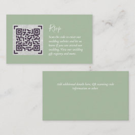 QR CODE UAWG Wedding Details Unterkunft Geschenke Begleitkarte