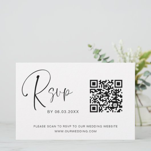 QR Code UAWG Wedding Website (Stehend Vorderseite)