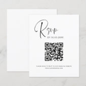 QR Code UAWG Wedding Website (Vorne/Hinten)