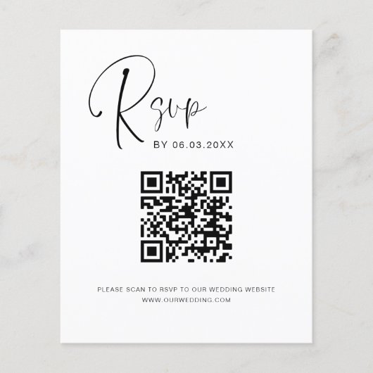 QR Code UAWG Wedding Website (Vorderseite)