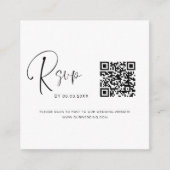 QR Code UAWG Wedding Website Begleitkarte (Vorderseite)