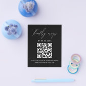 QR Code UAWG Wedding Website Flyer (Einzeln)
