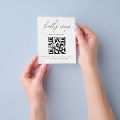 QR Code UAWG Wedding Website Flyer (Gruppe)