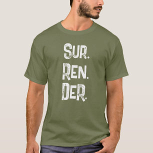 QR-Code Übergabe Vertrauen in den Herrn Glaube T-Shirt