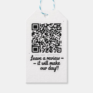 QR-Code-Überprüfungsgeschenk-Anhänger Geschenkanhänger