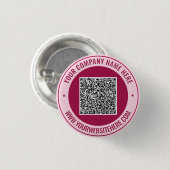 QR-Code und benutzerdefinierte Textschaltflächen F Button (Vorne & Hinten)