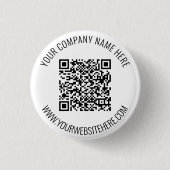 QR-Code und benutzerdefinierte Textschaltflächen F Button (Vorderseite)