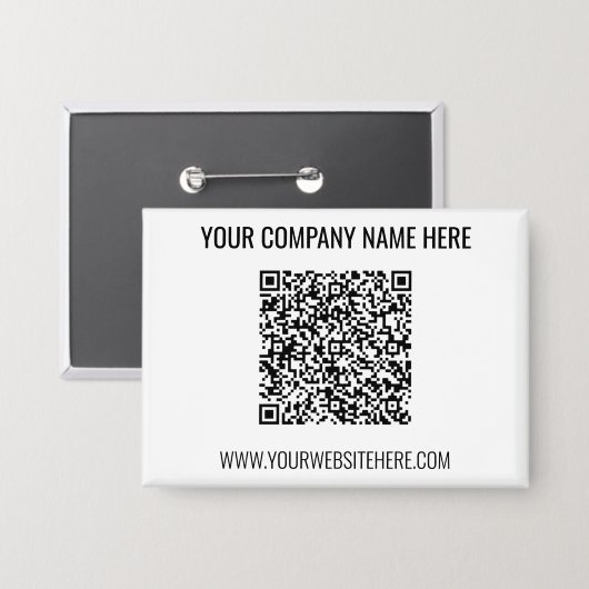 QR-Code und benutzerdefinierte Textschaltflächen F Button (Vorderseite/Rückseite)