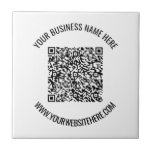 QR-Code und Beruflicher  Text Personalisiert  Fliese<br><div class="desc">QR-Code und Beruflicher Text Personalisierte Firmenname Website Werbematerial / Geschenk - QR-Code hinzufügen - Bild oder Logo / Name - Unternehmen / Website oder E-Mail oder Telefon - Kontaktinformationen / Adresse oder Entfernen - Umformatieren und Entfernen / Hinzufügen von Elementen - Bild / Text mit Anpassungstool. Wählen Sie / Fügen...</div>