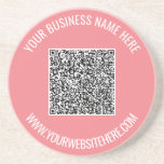 QR-Code und Beruflicher  Text Personalisiert Getränkeuntersetzer<br><div class="desc">QR-Code und Beruflicher Text Personalisierte Firmenname Website Werbematerial / Geschenk - QR-Code hinzufügen - Bild oder Logo / Name - Unternehmen / Website oder E-Mail oder Telefon - Kontaktinformationen / Adresse - Umgestalten und entfernen / Hinzufügen von Elementen - Bild / Text mit Anpassungstool. Wählen Sie / Fügen Sie Ihre...</div>