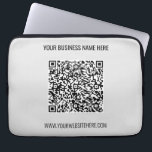 QR-Code und Beruflicher  Text Personalisiert Laptopschutzhülle<br><div class="desc">QR-Code und Beruflicher Text Personalisierte Firmenname Website Werbematerial / Geschenk - QR-Code hinzufügen - Bild oder Logo / Name - Unternehmen / Website oder E-Mail oder Telefon - Kontaktinformationen / Adresse oder Entfernen - Umformatieren und Entfernen / Hinzufügen von Elementen - Bild / Text mit Anpassungstool. Wählen Sie / Fügen...</div>