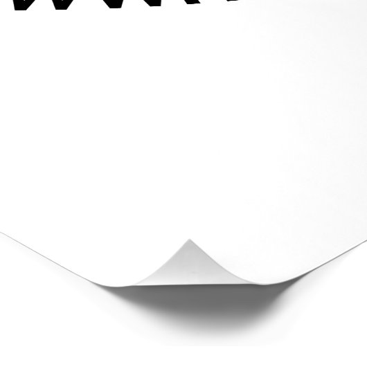 QR-Code und Beruflicher Text Personalisiert Poster (Ecke)