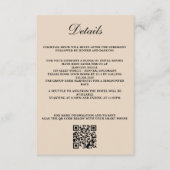 QR-Code und Details Begleitkarte (Vorderseite)