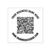 QR-Code und Personalisierte Briefmarke aus  Kautsc Gummistempel (Prägung)