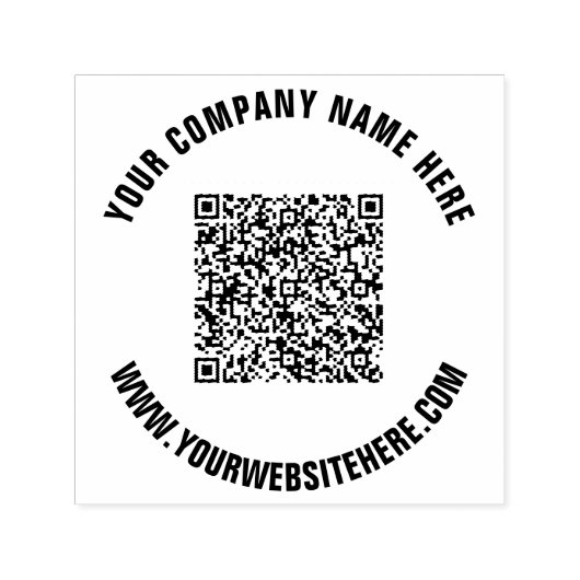 QR-Code und Personalisierte Briefmarke für benutze Permastempel (Design)