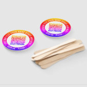 QR-Code und Personalisierter Handlüfter für benutz Fächer (Non-assembled)