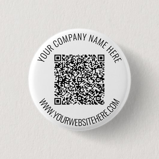QR-Code und Schaltfläche für benutzerdefinierten T Button (Vorderseite)