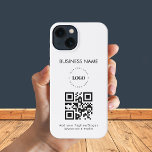 QR-Code und Textwerbung für kundenspezifische Firm iPhone 13 Hülle<br><div class="desc">Mit diesem coolen iPhone-Gehäuse mit individuellem Logo,  QR-Code und Text fördern Sie Ihr Geschäft. Fügen Sie einfach Ihr Logo und andere Informationen hinzu,  indem Sie auf die Option "Personalisieren" klicken.</div>