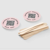 QR-Code und Vorlage für den Handschuh-Handschuh Fächer (Non-assembled)