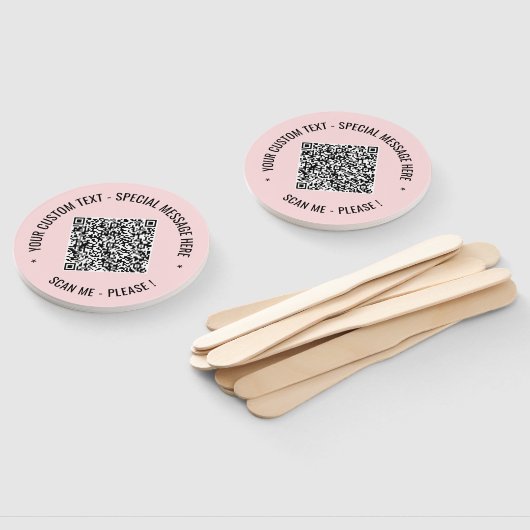 QR-Code und Vorlage für den Handschuh-Handschuh Fächer (Non-assembled)