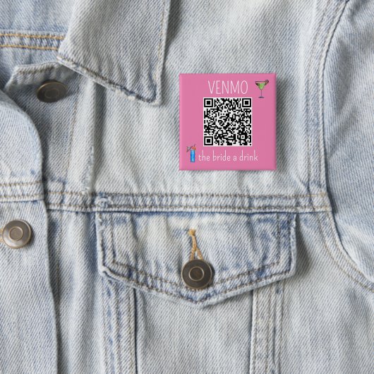 QR Code VENMO The Brik a Drink Junggeselinnen-Absc Button (Beispiel)