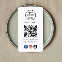 QR-Code Verbindung mit US Facebook Instagram Tikto
