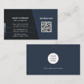 QR-Code-Vernetzung für Personal oder Unternehmen Visitenkarte (Vorne/Hinten)