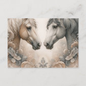 QR-Code-Verschlüsselungskarte für Hochzeiten Begleitkarte (Vorderseite)