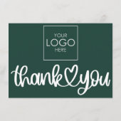 QR-Code Vielen Dank für Ihr Einkaufspaket Beilage Begleitkarte (Rückseite)