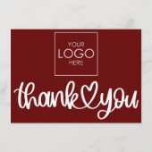 QR-Code Vielen Dank für Ihr Einkaufspaket Beilage Begleitkarte (Rückseite)