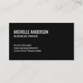 QR-Code Visitenkarte (Rückseite)