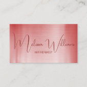 QR-Code Visitenkarte (Vorderseite)